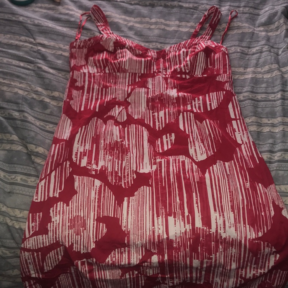 Bright Red Summer Dress.